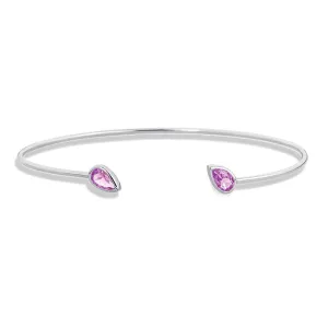 0.96CT, Pink Quartz Bracelet (BC162BQS)