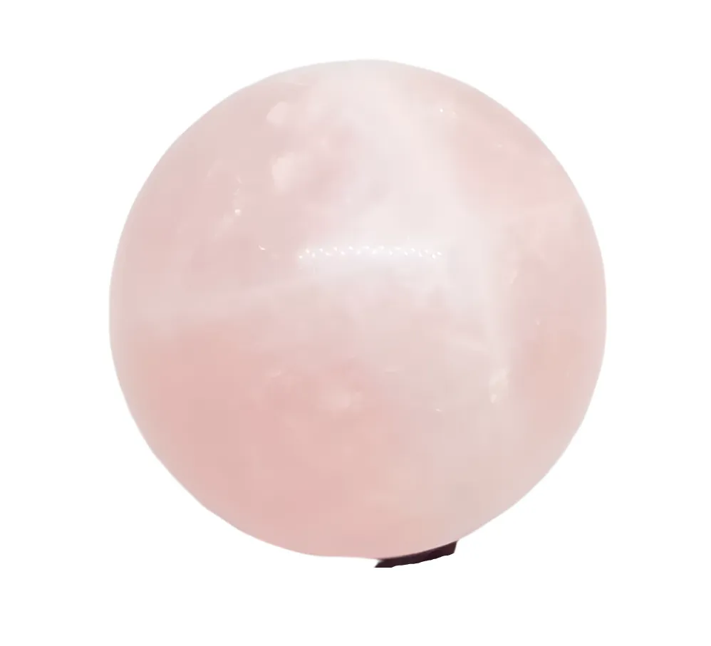 281G Rose Quartz Crystal Sphere