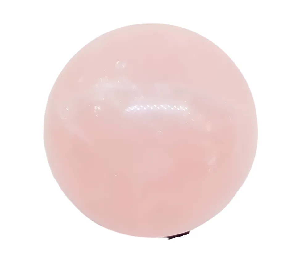 281G Rose Quartz Crystal Sphere