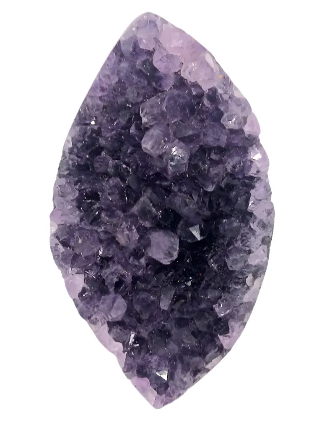 514G Amethyst Crystal Egg