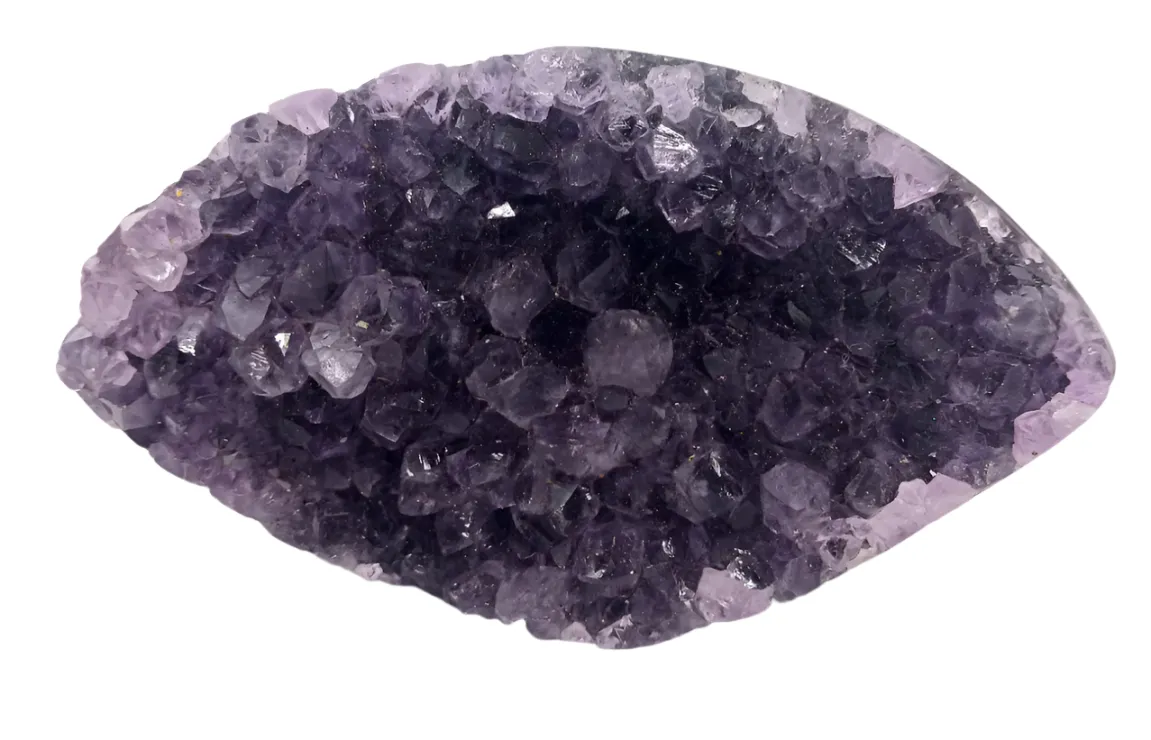 514G Amethyst Crystal Egg