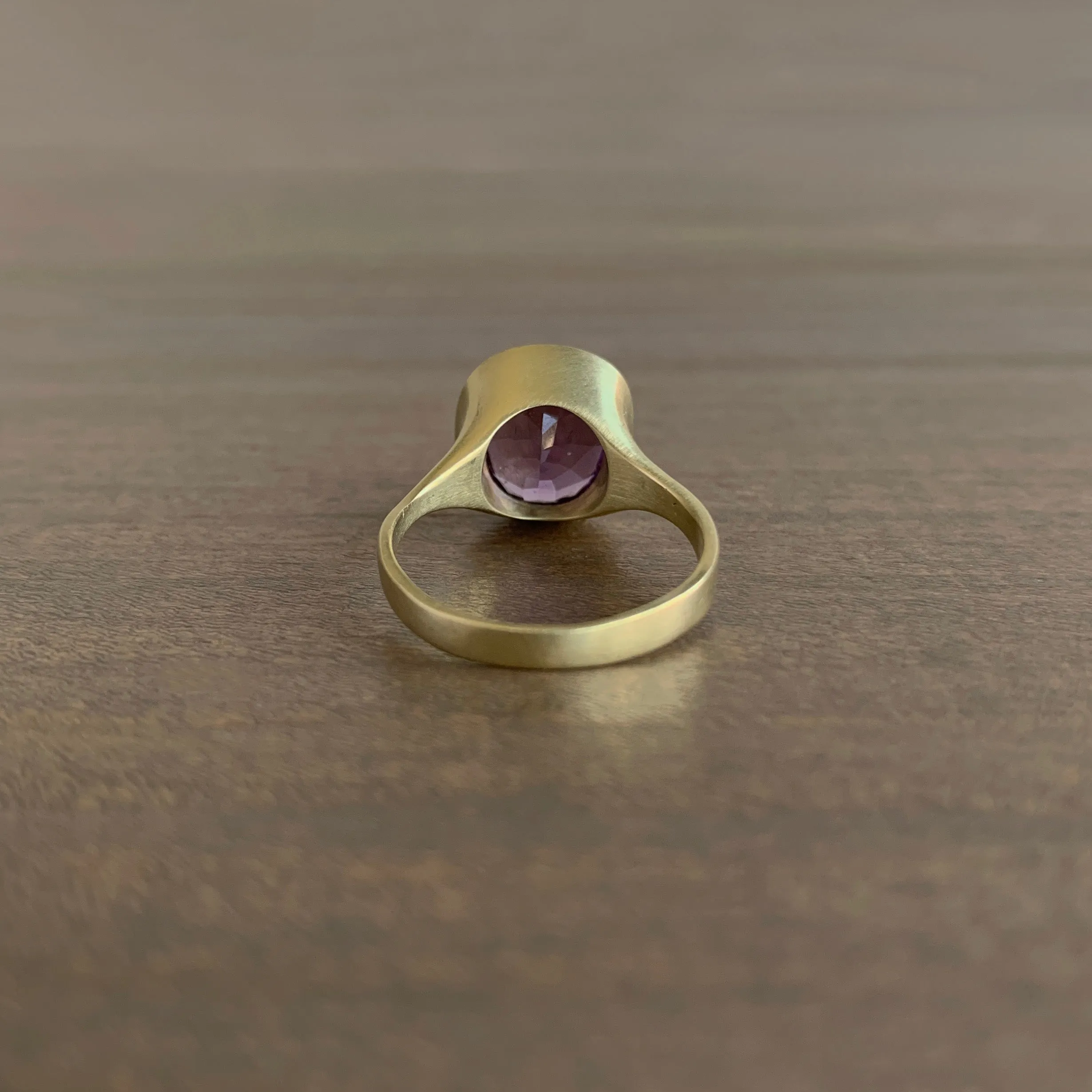 Amethyst Amphora Ring