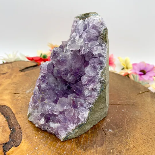 Amethyst Clusters, Raw Amethyst, Amethyst Geode, Druze Amethyst Crystal, Deep Purple Amethyst, Gemstone for Relieving Stress,Meditationstone