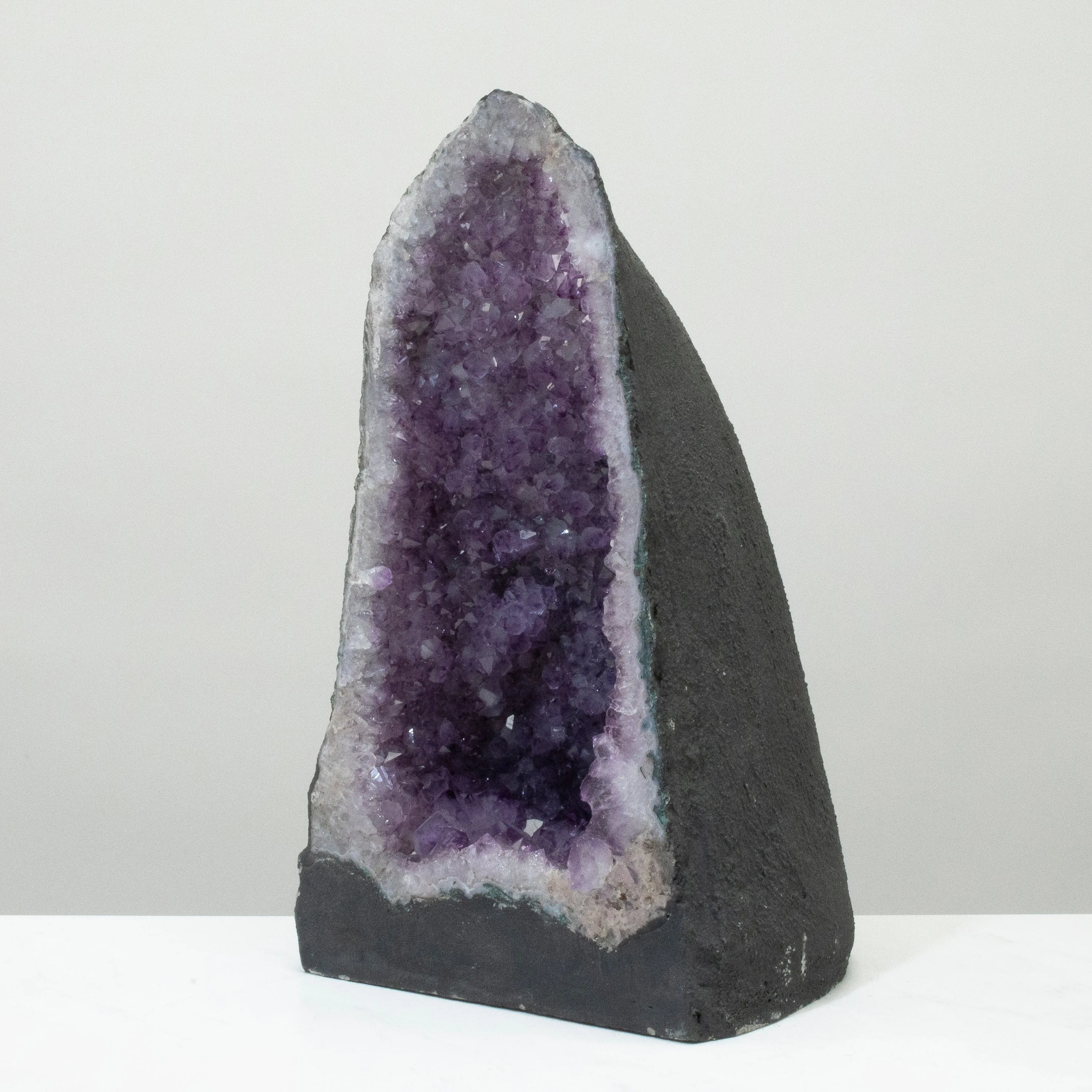 Amethyst Geode Cathedral from Brazil - 16" / 29.5 lbs