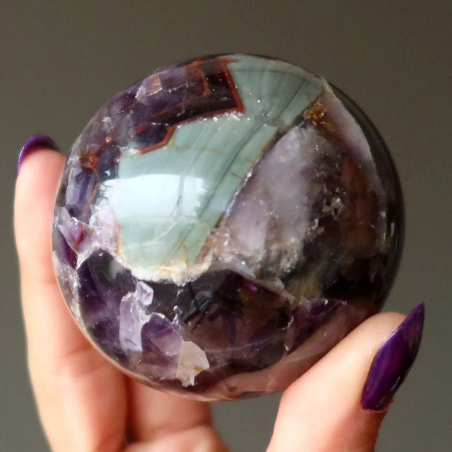 Amethyst Sphere Mineral Mania Crystal Ball