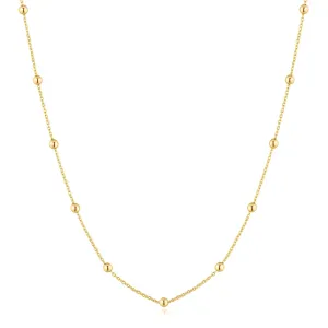 Ania Haie Gold Beaded Chain Necklace N060-02G