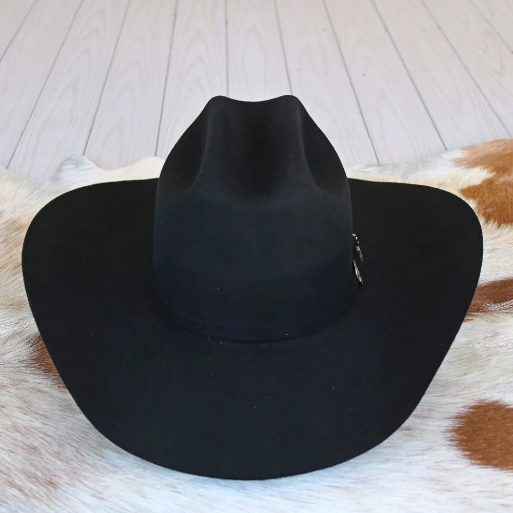 Ariat 2X Black Wool Cowboy Hat - Waco