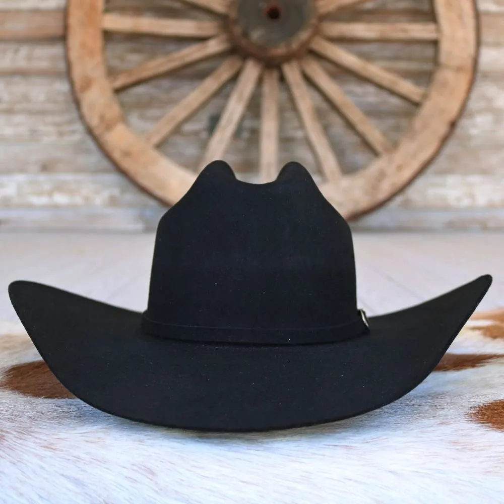 Ariat 2X Black Wool Cowboy Hat - Waco