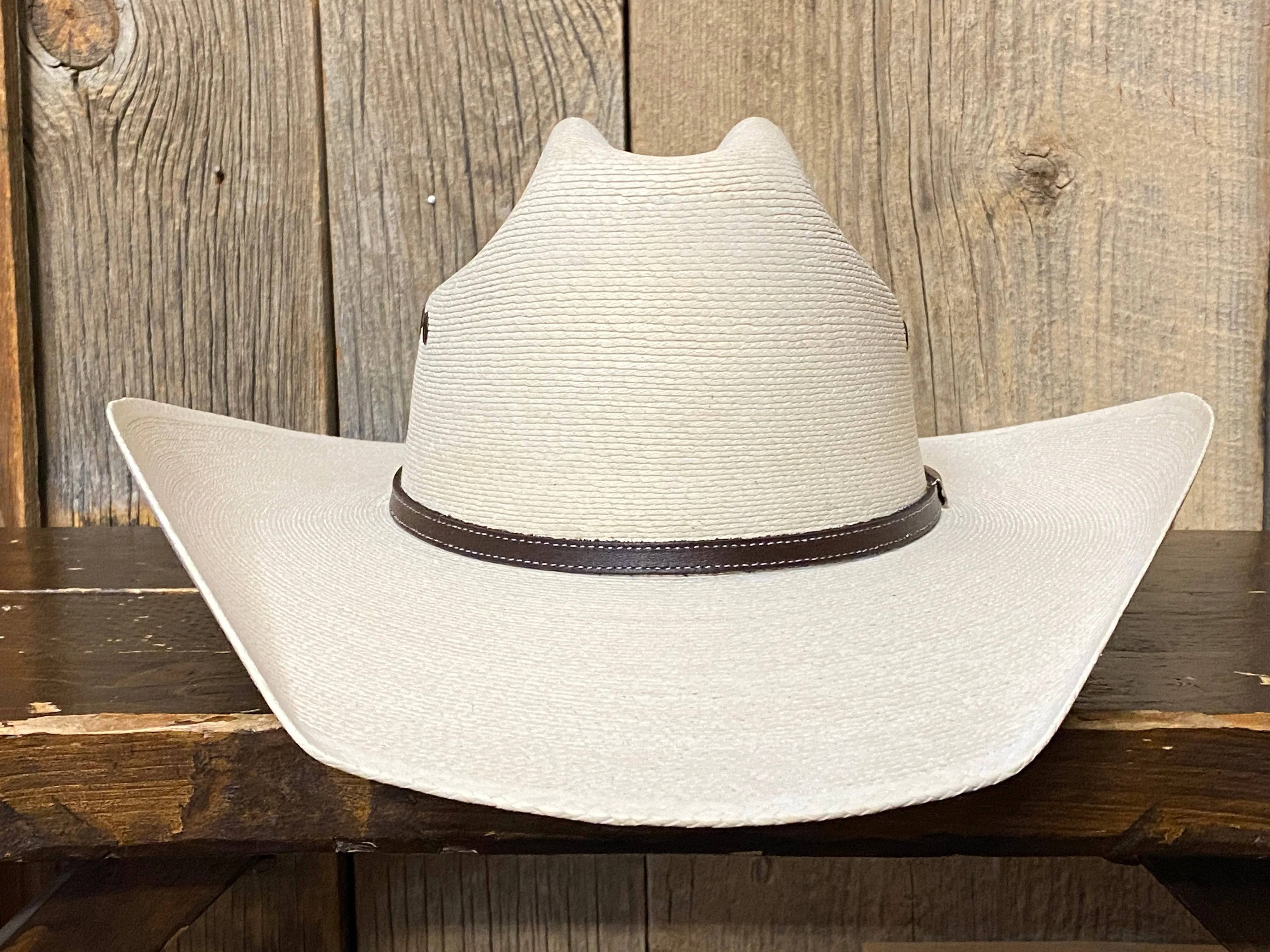 Atwood® 7X Grasshopper Natural Palm Leaf Straw Cowboy Hat