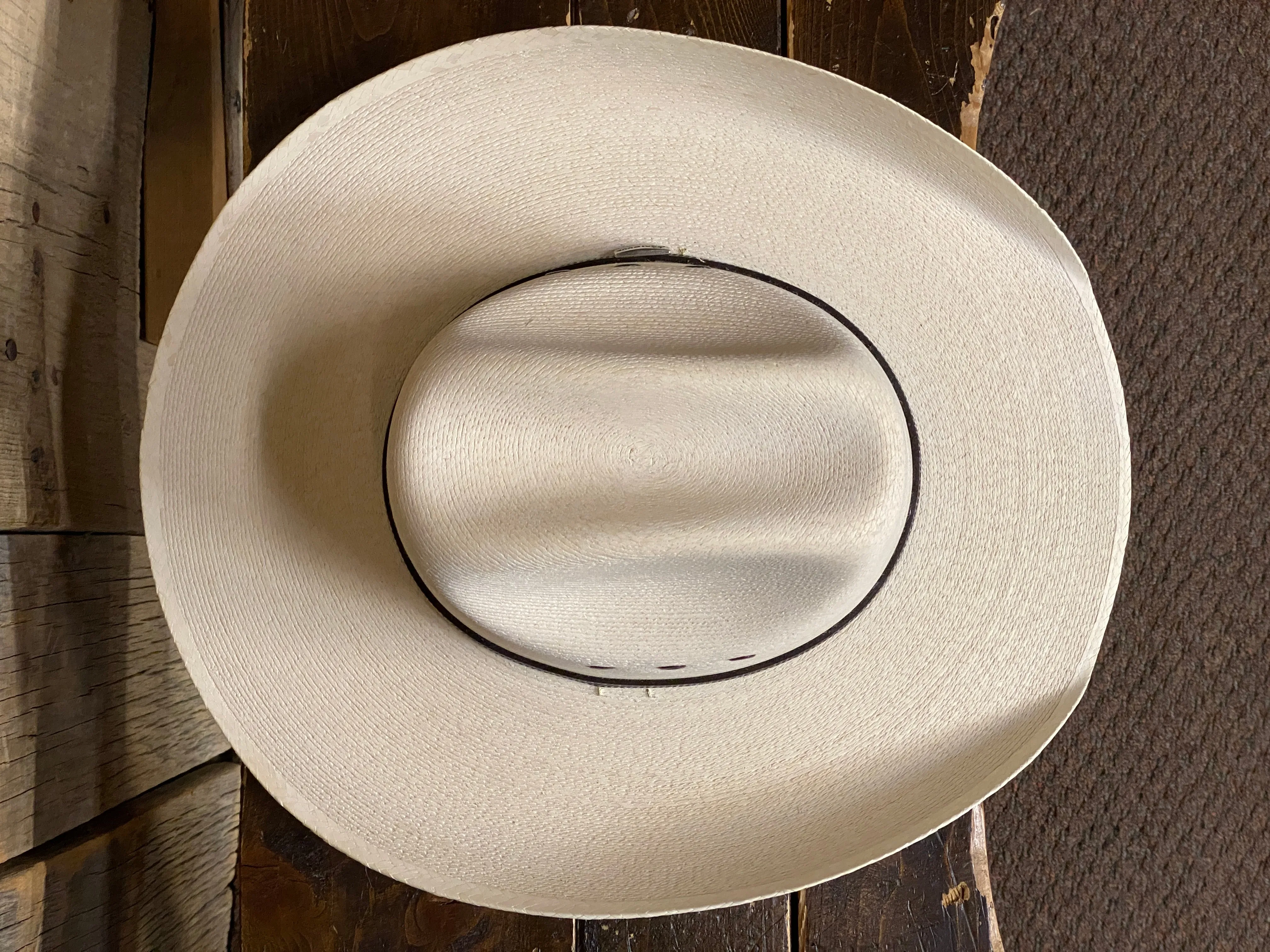 Atwood® 7X Grasshopper Natural Palm Leaf Straw Cowboy Hat