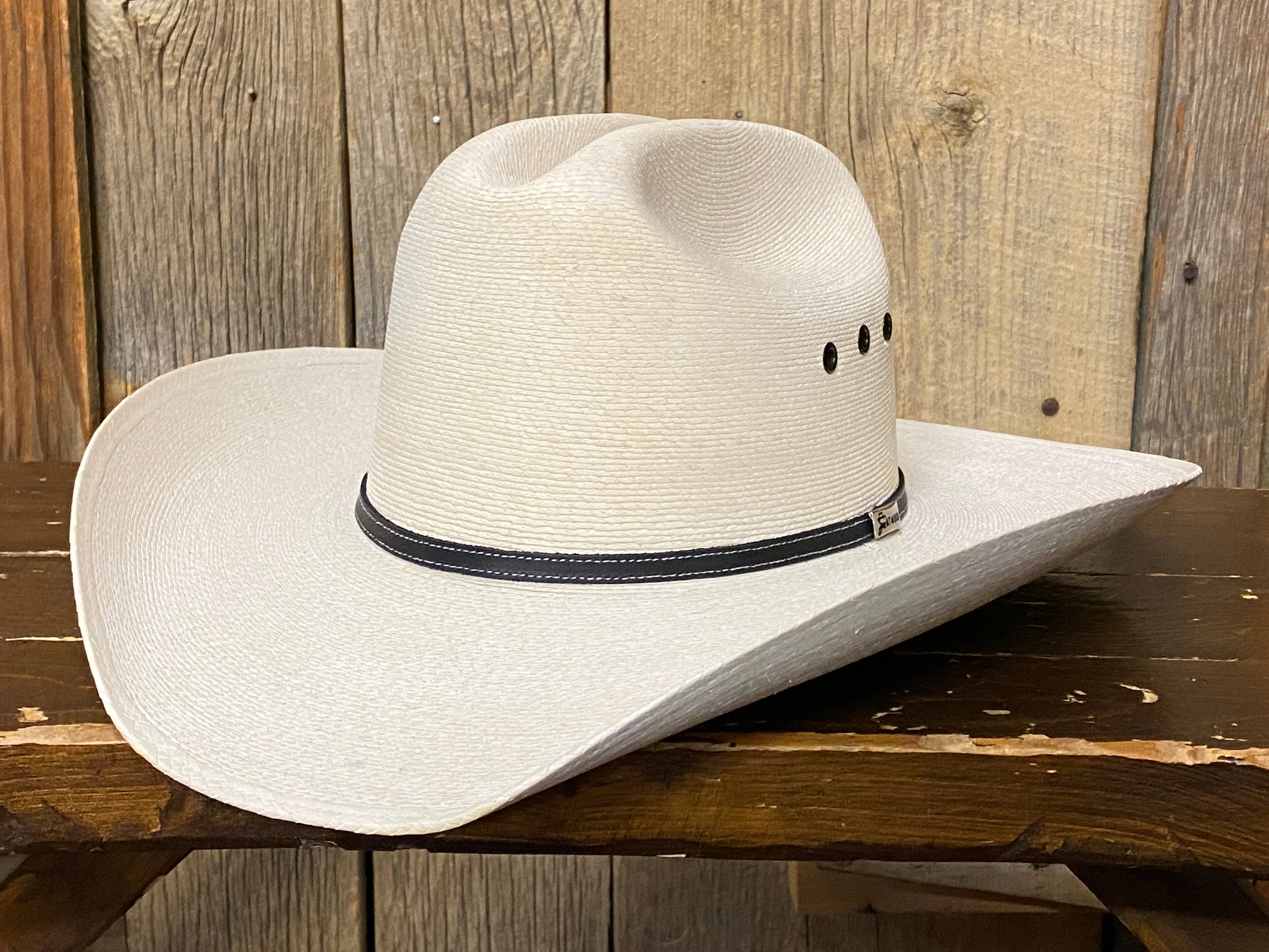 Atwood® 7X Marfa Natural Palm Leaf Straw Cowboy Hat