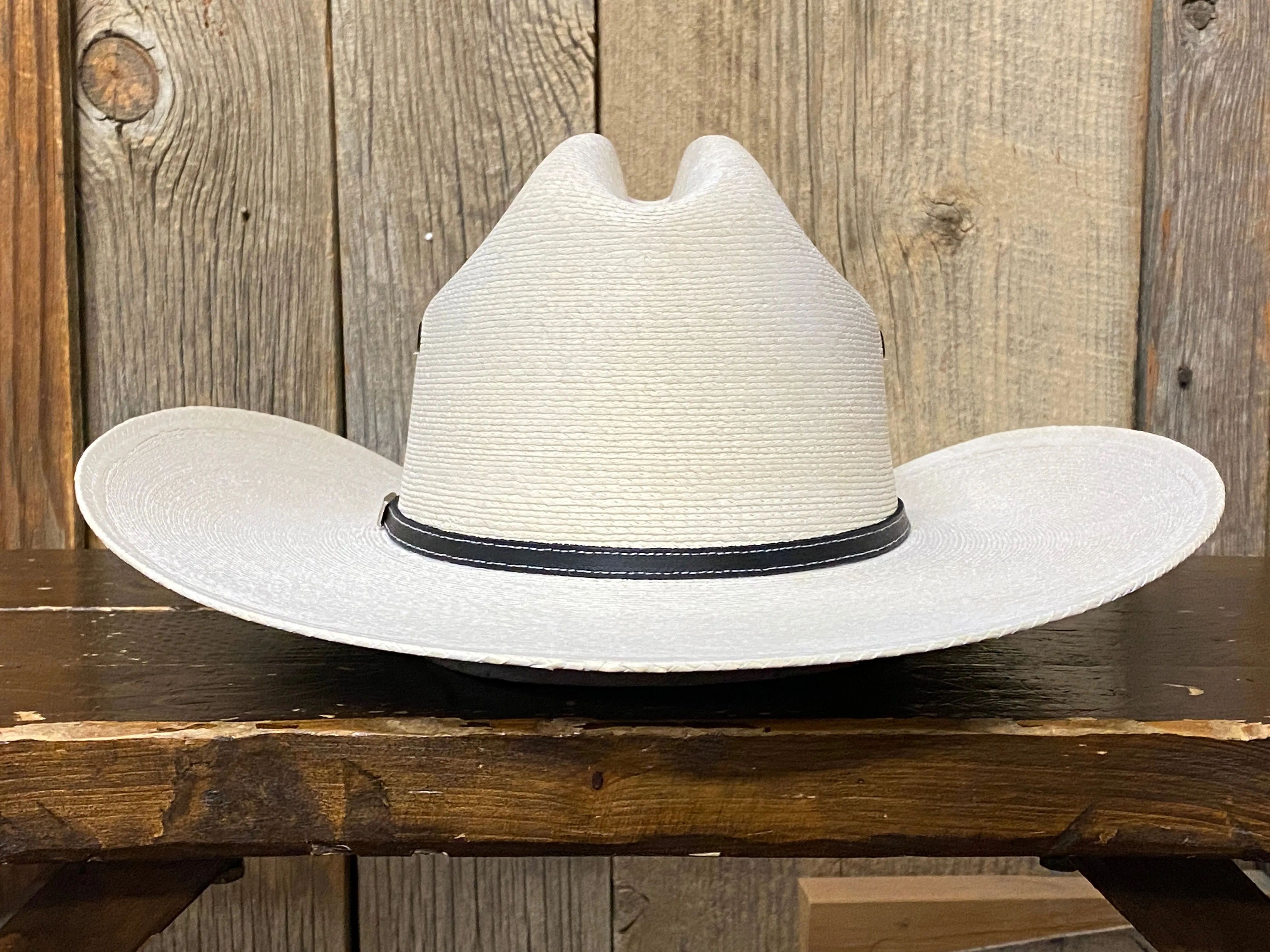 Atwood® 7X Marfa Natural Palm Leaf Straw Cowboy Hat