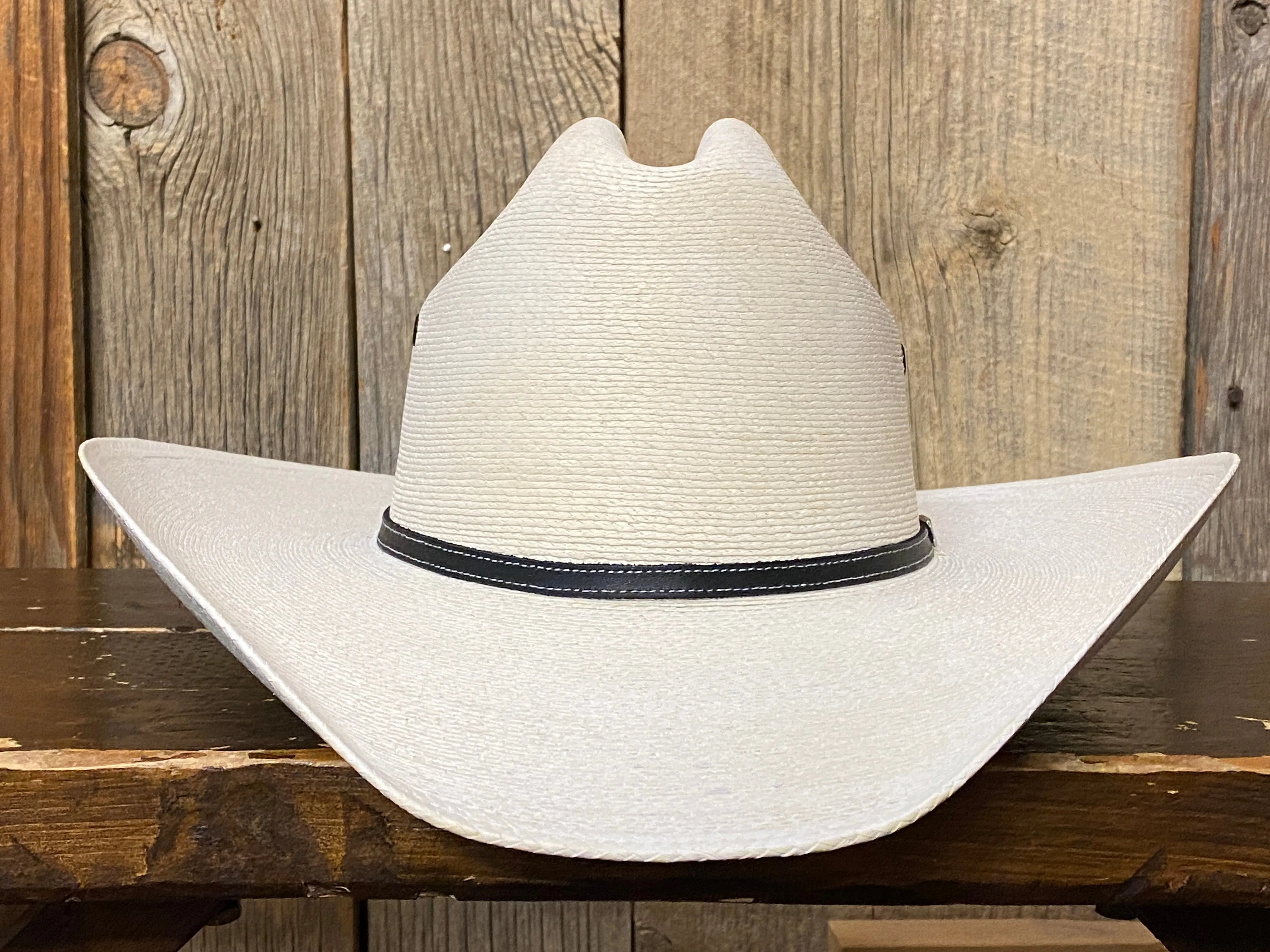 Atwood® 7X Marfa Natural Palm Leaf Straw Cowboy Hat