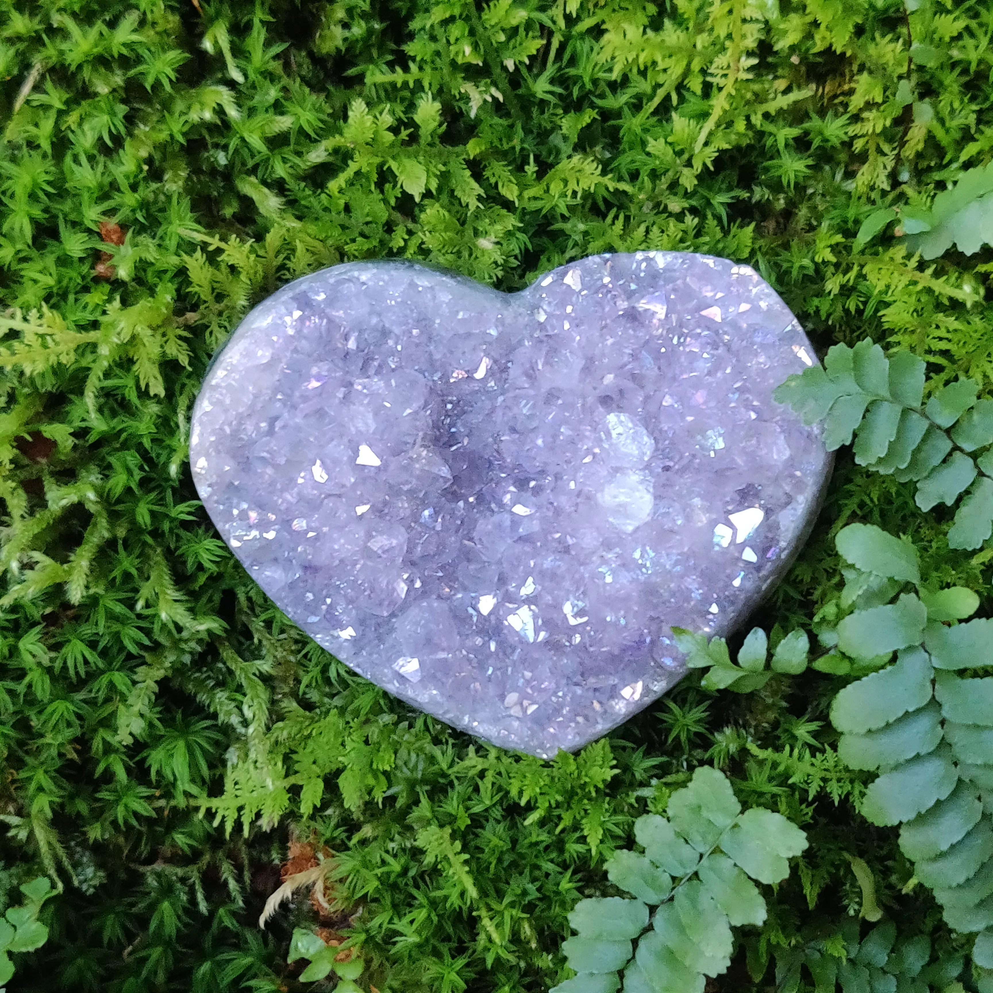 Aura Amethyst Heart (#23)