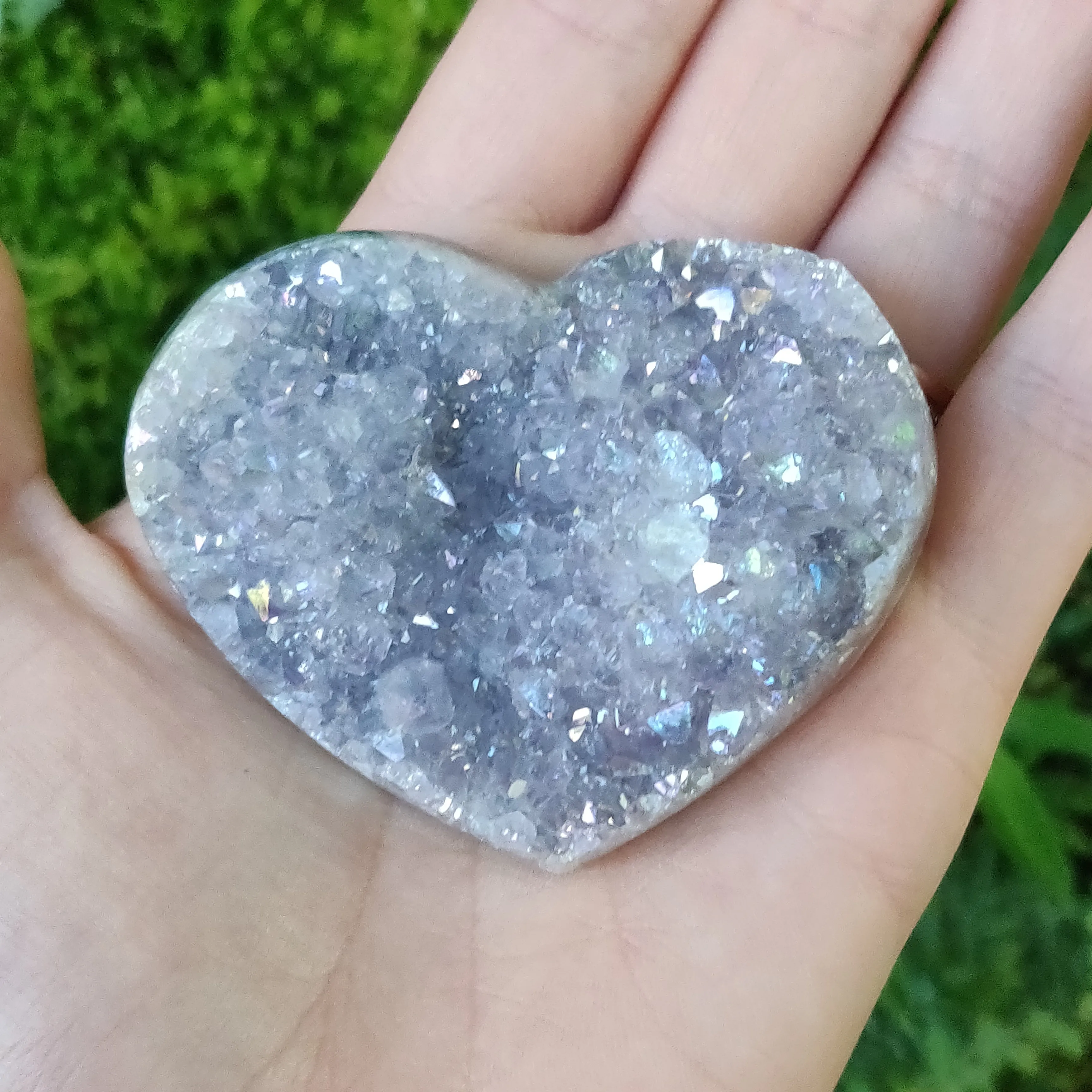 Aura Amethyst Heart (#23)