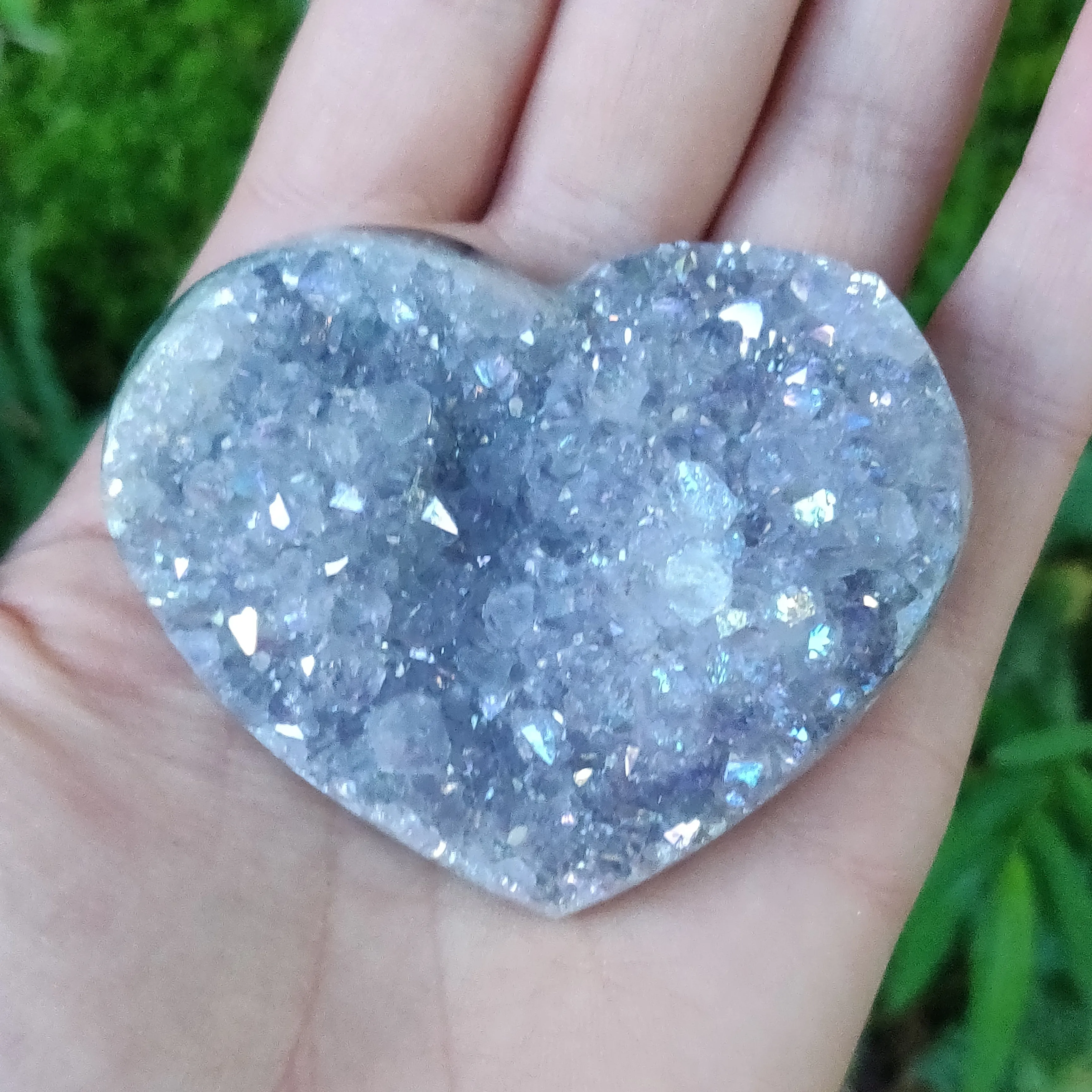 Aura Amethyst Heart (#23)