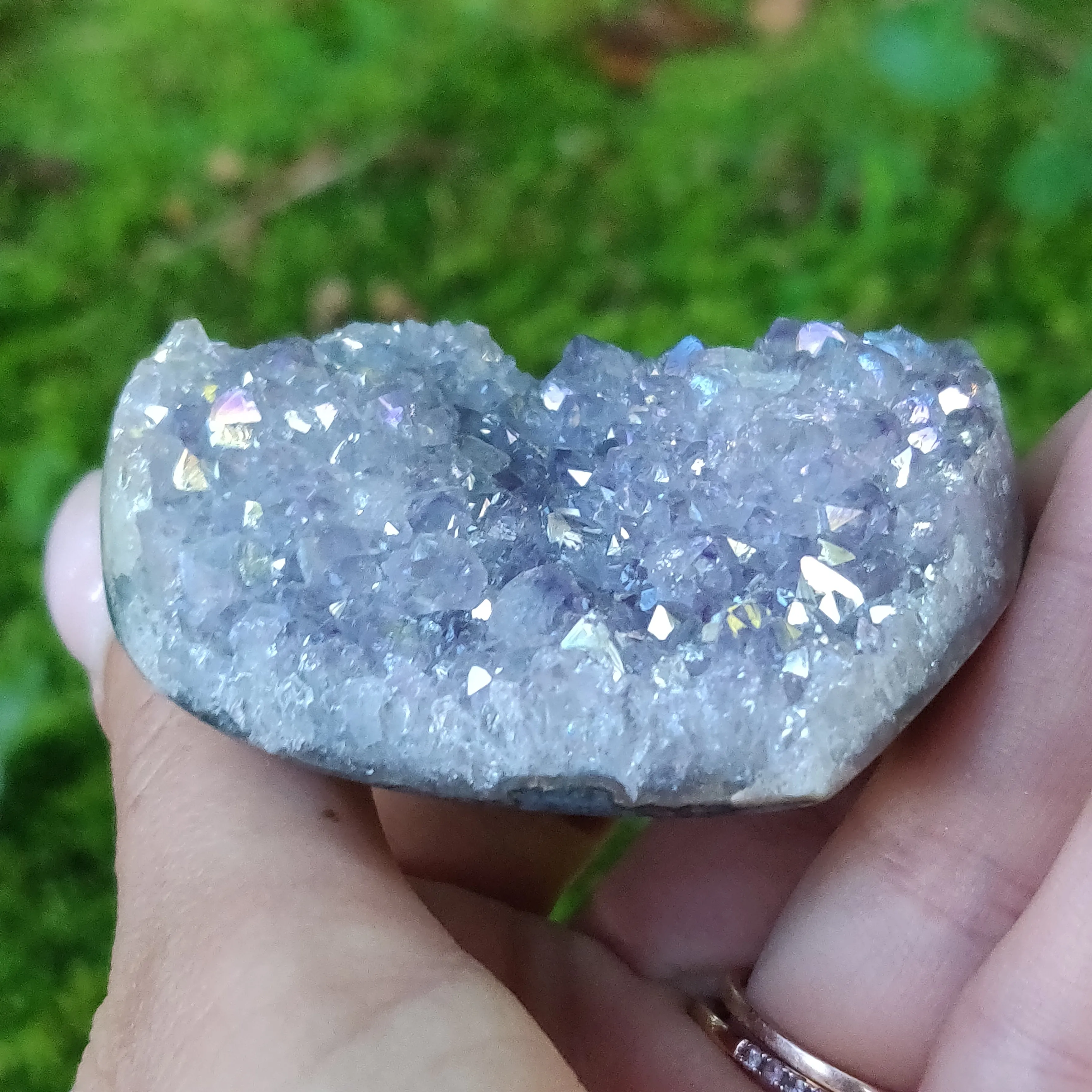 Aura Amethyst Heart (#23)