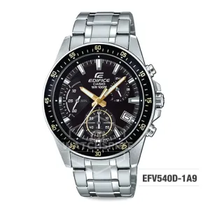 Casio Edifice Chronograph Stainless Steel Band Watch EFV540D-1A9 EFV-540D-1A9