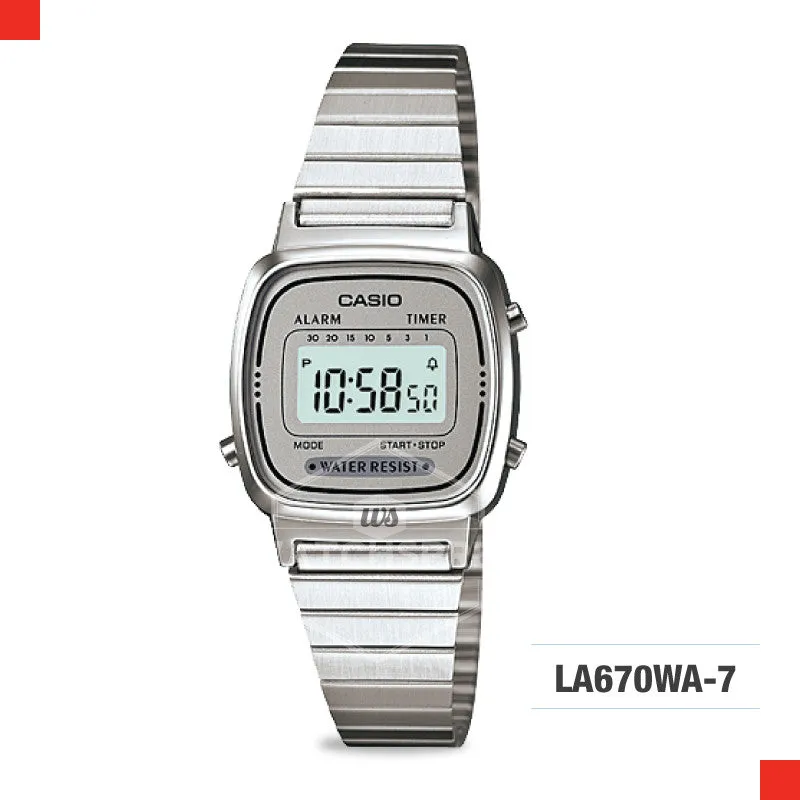 Casio Vintage Watch LA670WA-7D