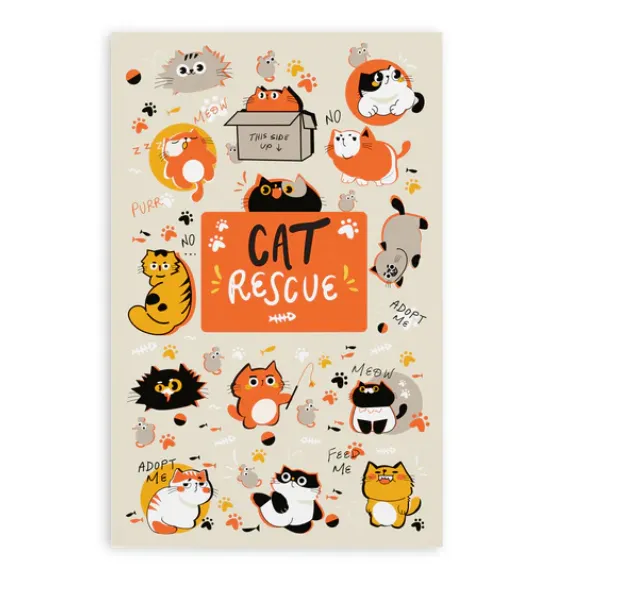 Cat Rescue Notebook