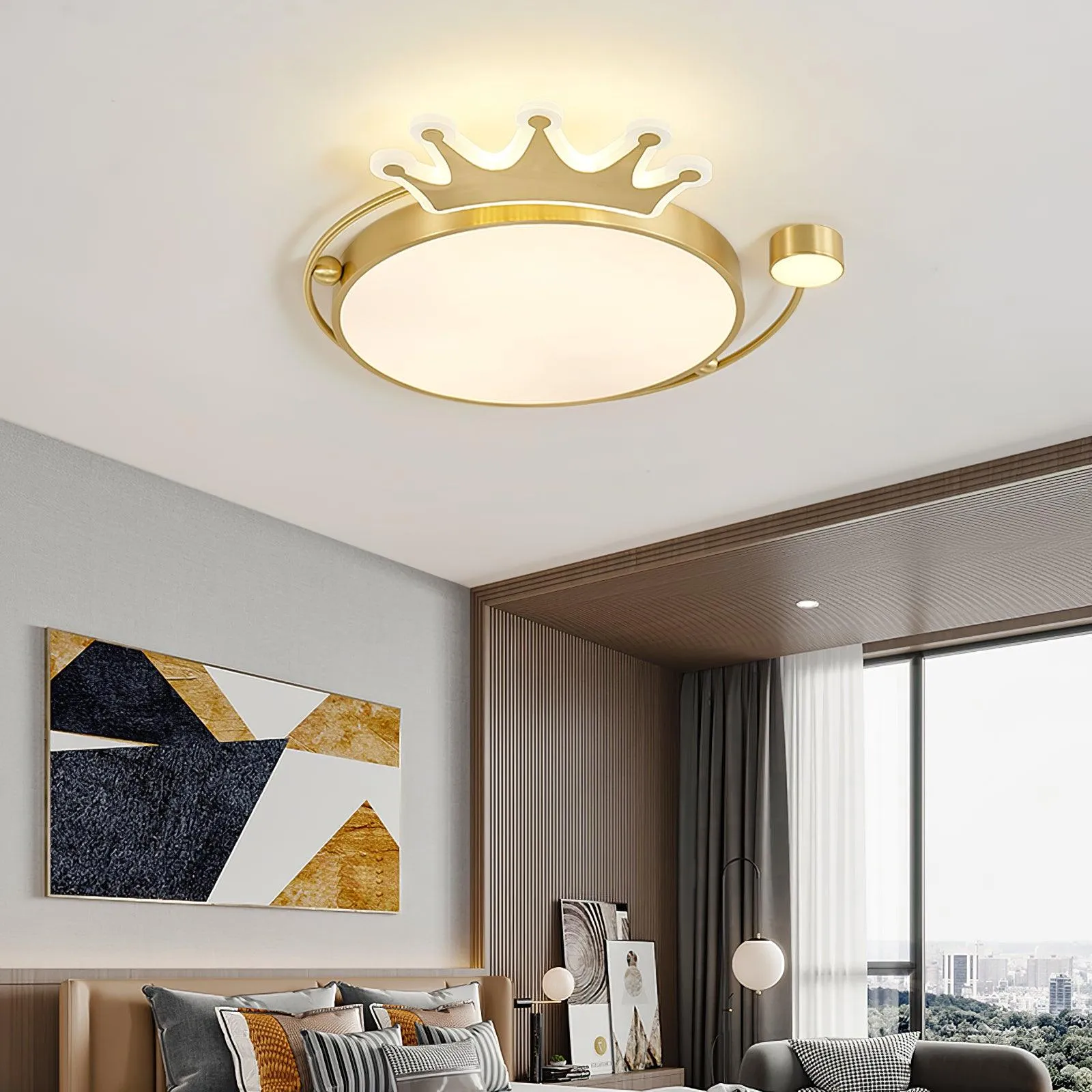 Crown Ceiling Light