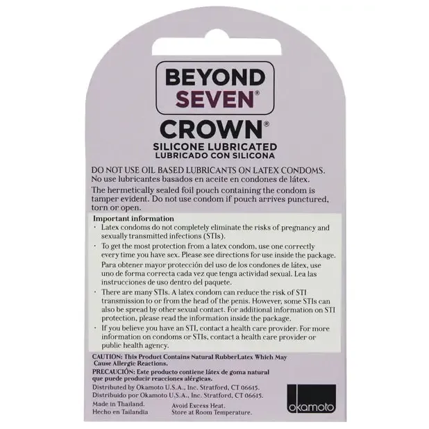 Crown Lubricated Condoms