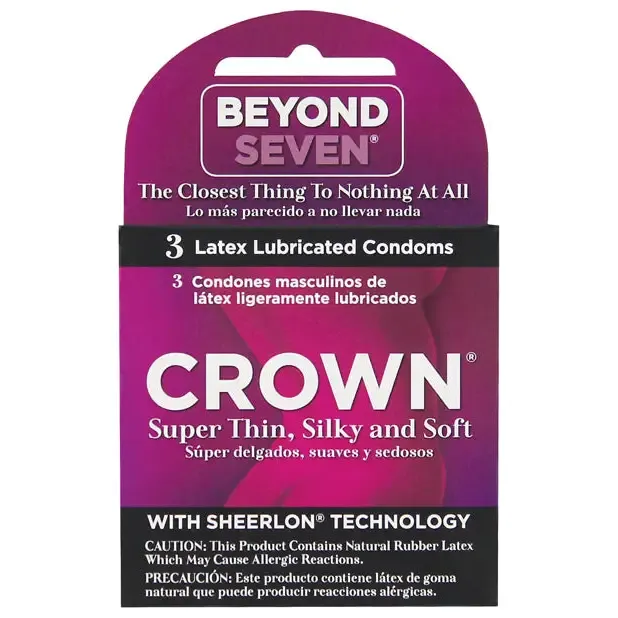 Crown Lubricated Condoms