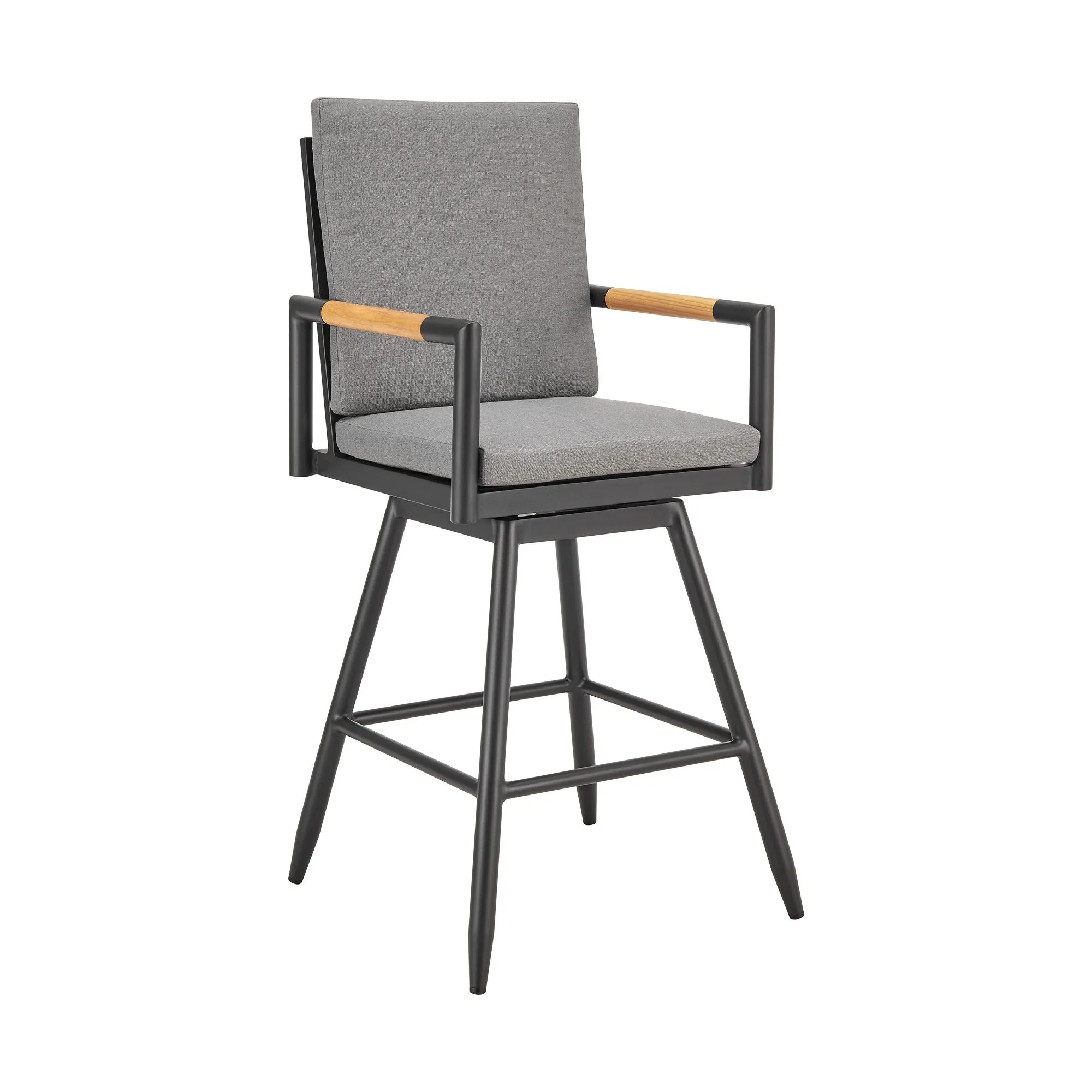 Crown - Outdoor Patio Swivel Bar Stool