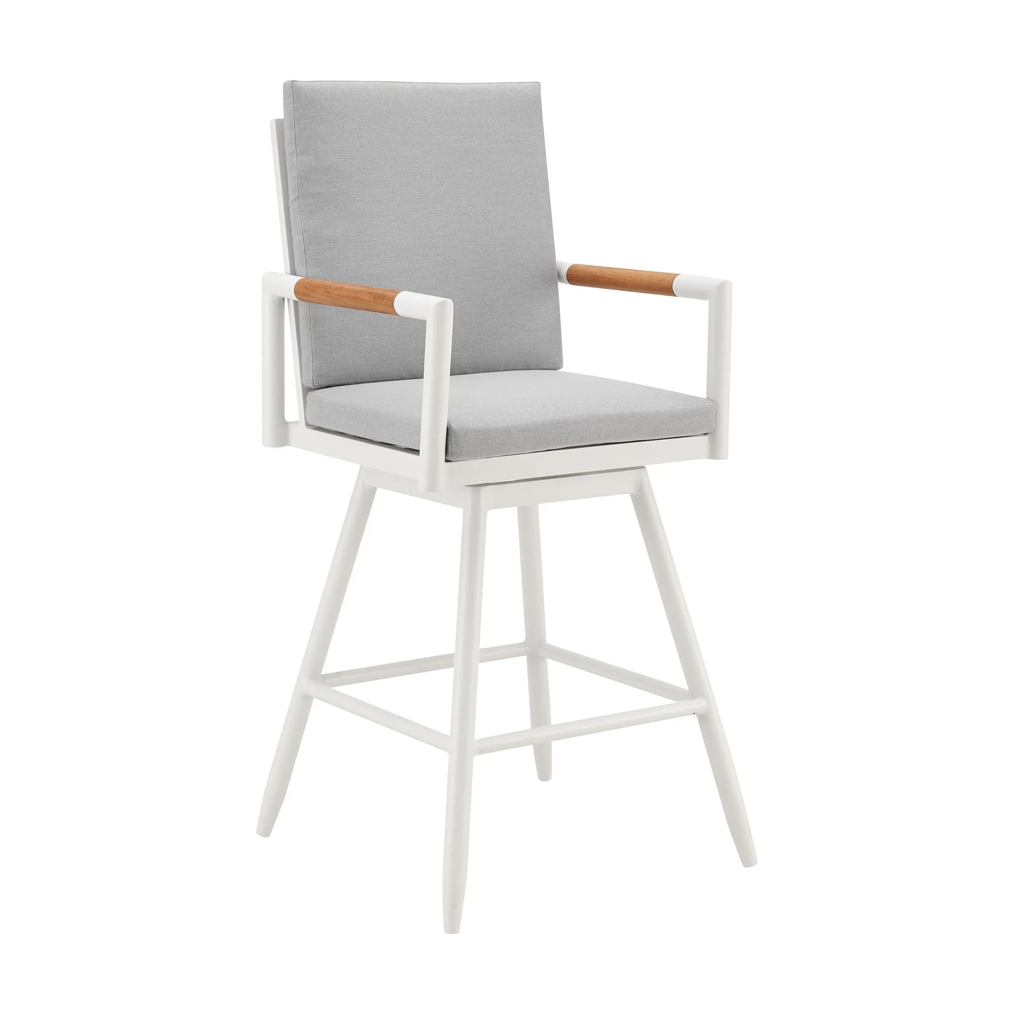 Crown - Outdoor Patio Swivel Bar Stool