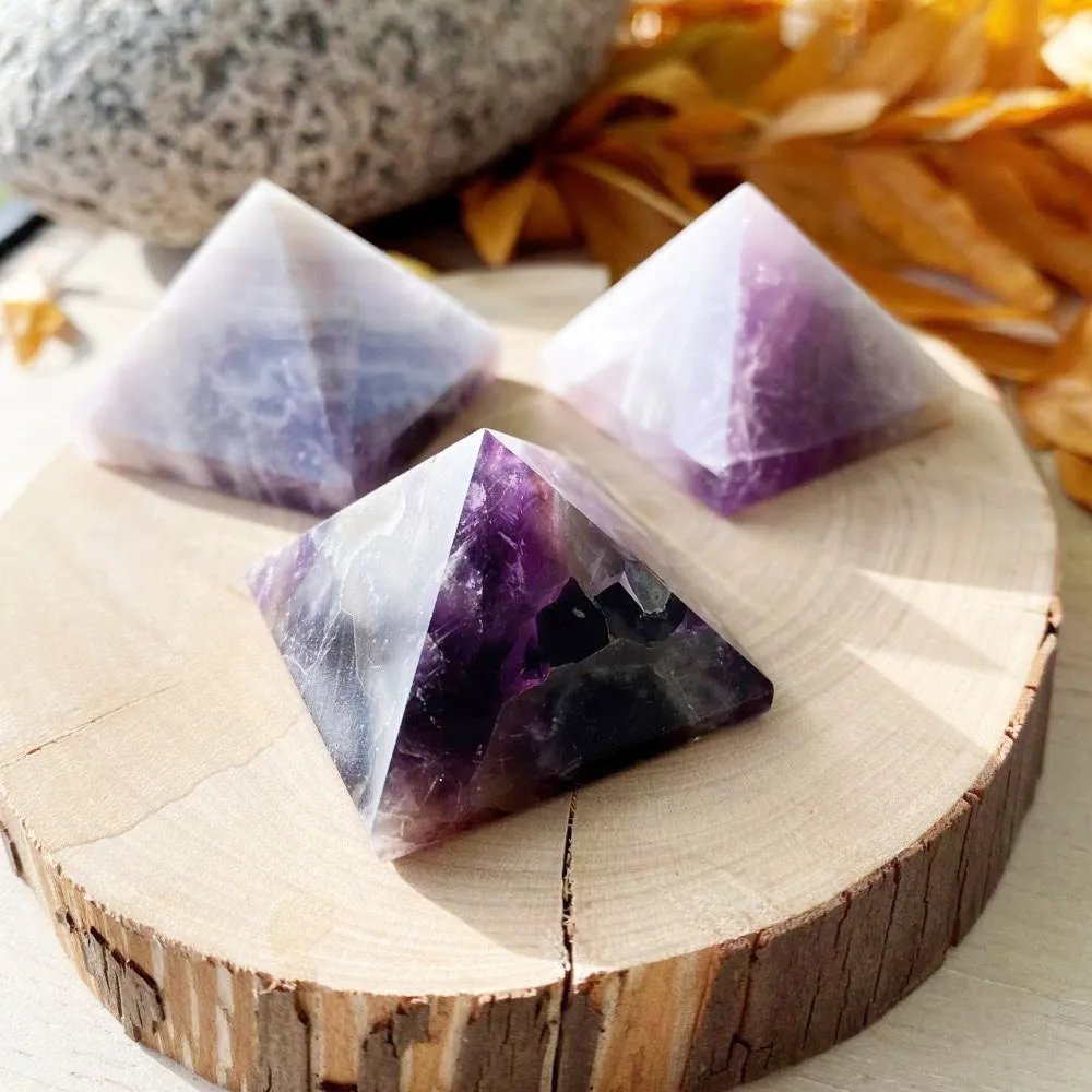 Dream Amethyst Pyramid - Small