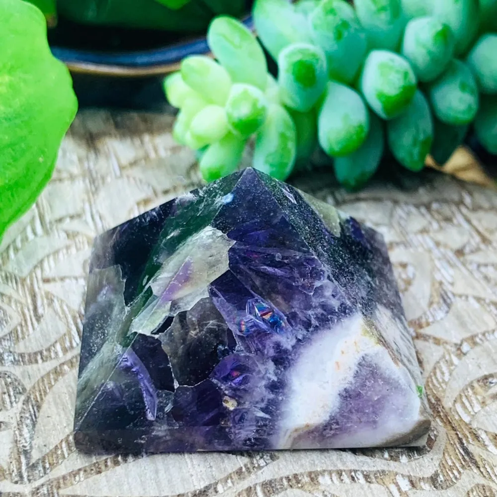 Dream Amethyst Pyramid - Small