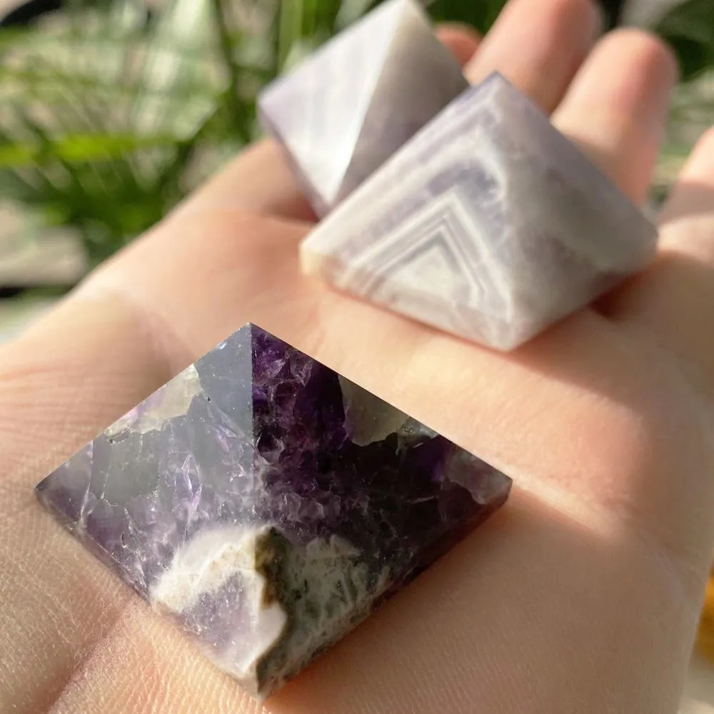 Dream Amethyst Pyramid - Small