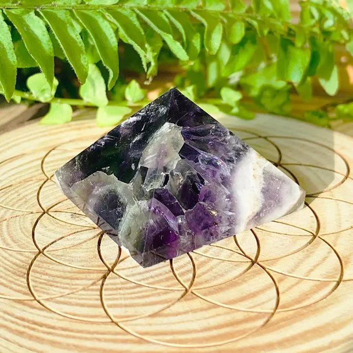 Dream Amethyst Pyramid - Small