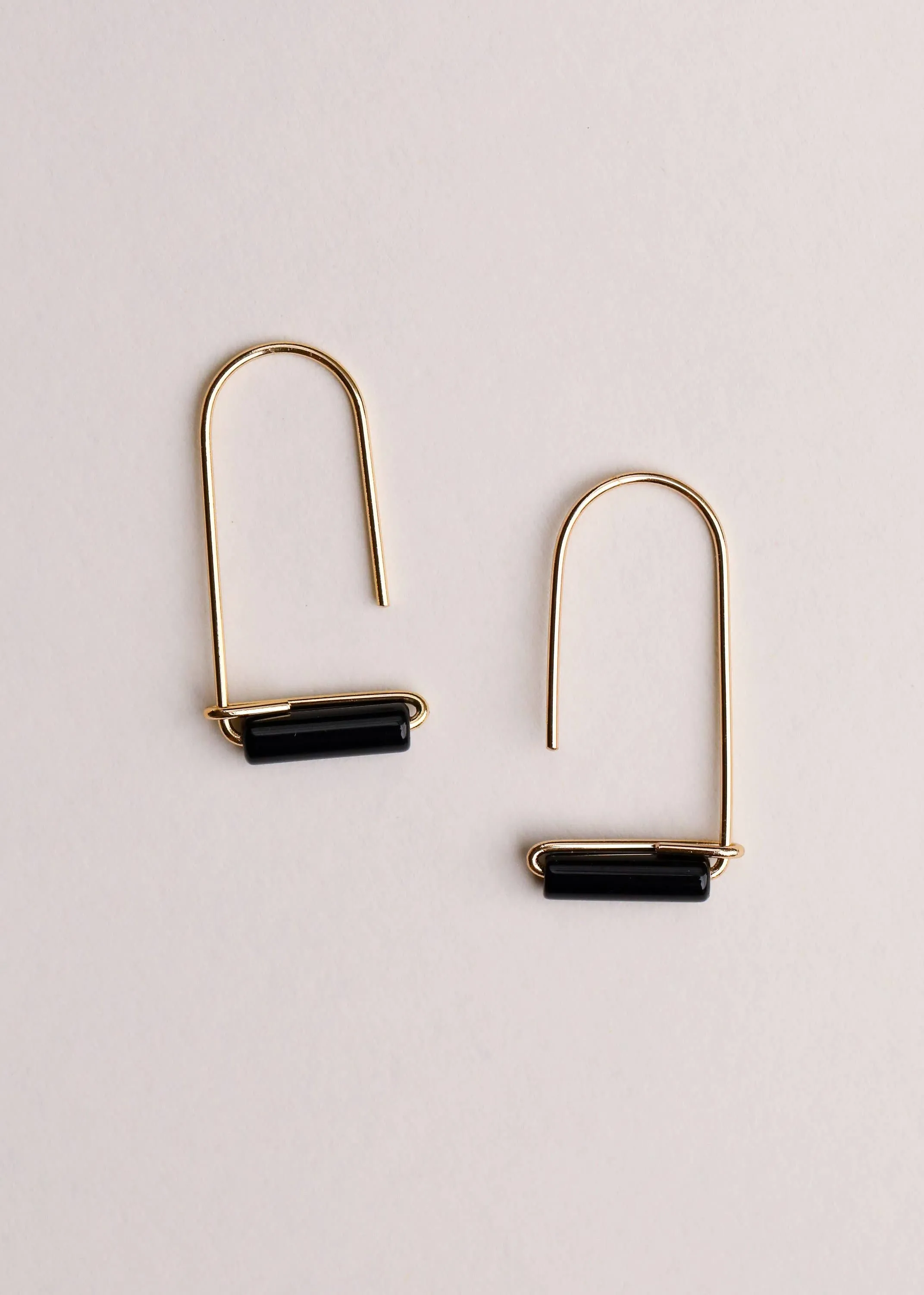 Drop - Black Onyx - Earring