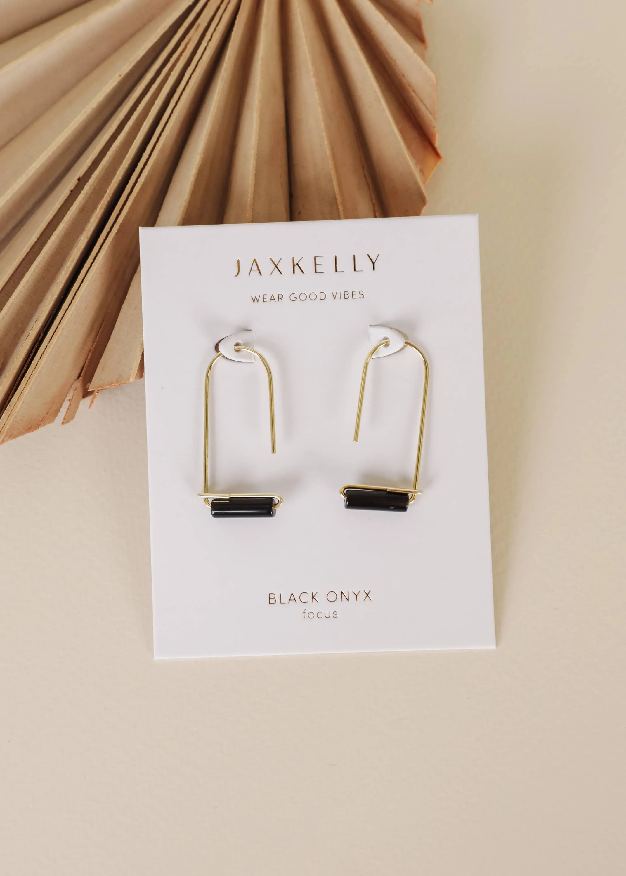 Drop - Black Onyx - Earring