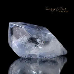 Dumortierite Quartz Crystal