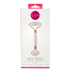 Full Circle Beauty Rose Quartz Facial Roller