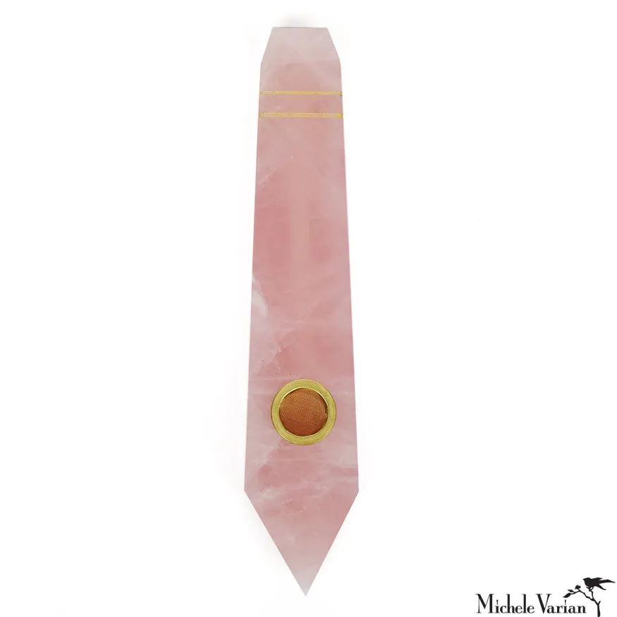 Geopipe Rose Quartz