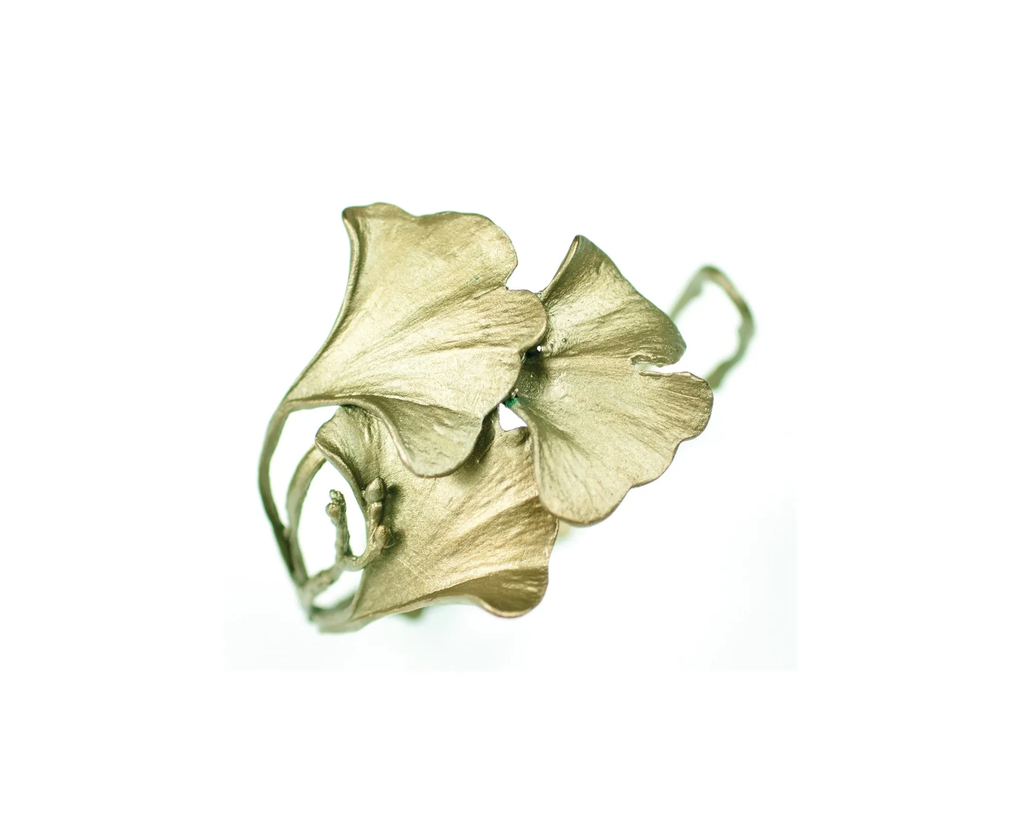 Ginkgo Cuff Bracelet