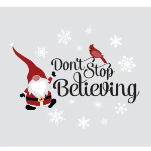 Gnome Don't Stop Believing Blanket