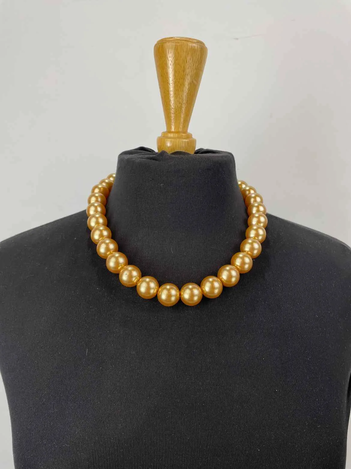 Gold Color NWOT Beaded Necklace