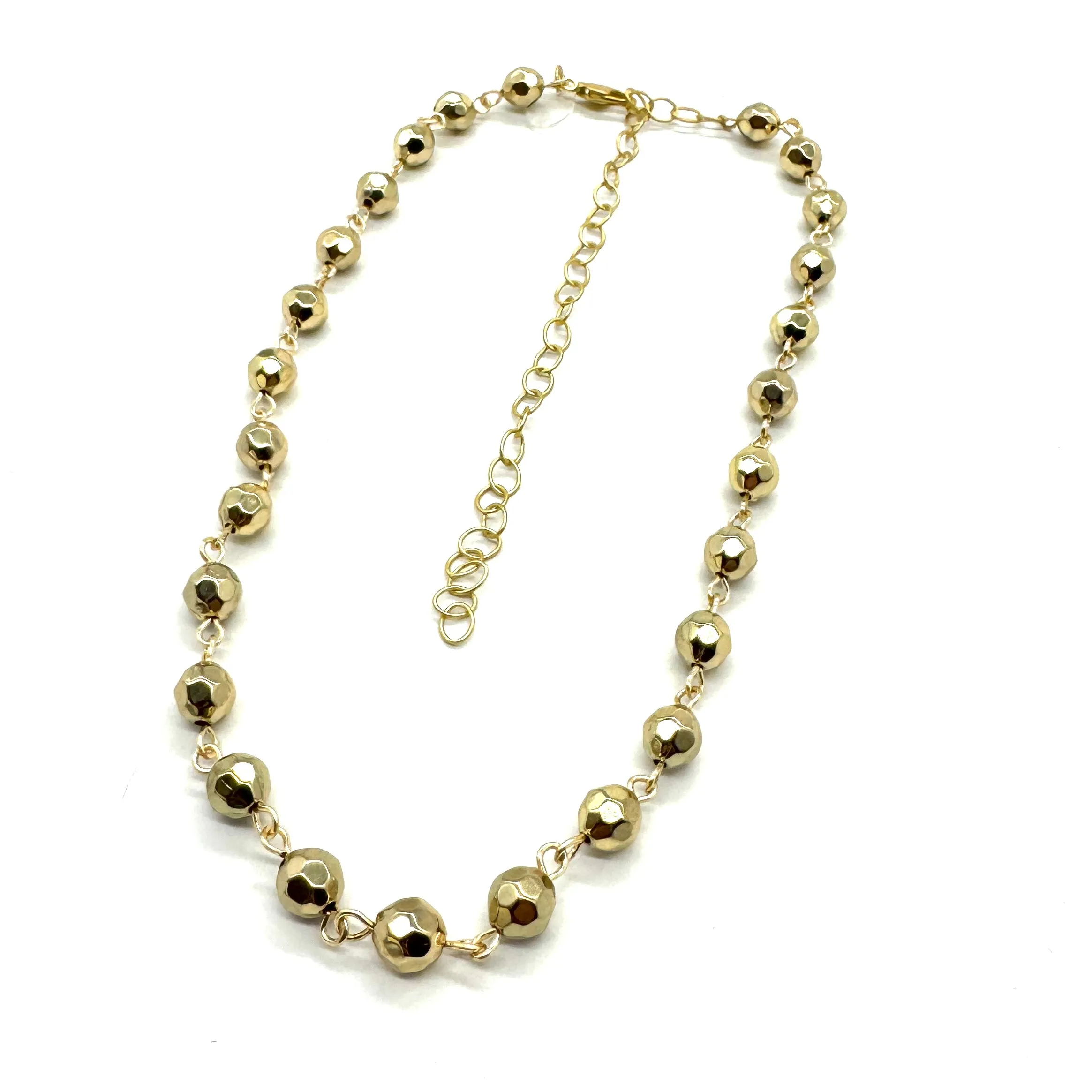 Goldie Faceted Amelia Necklace