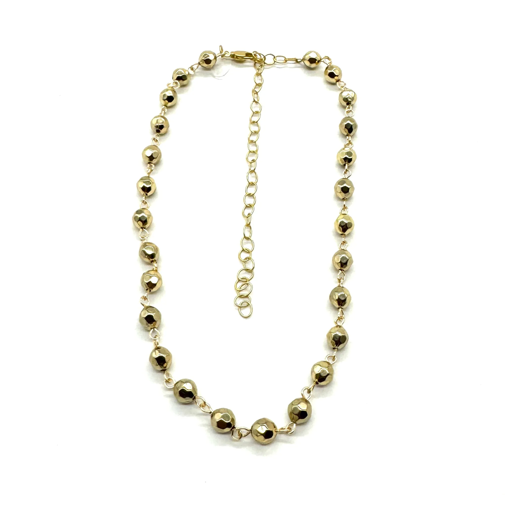 Goldie Faceted Amelia Necklace