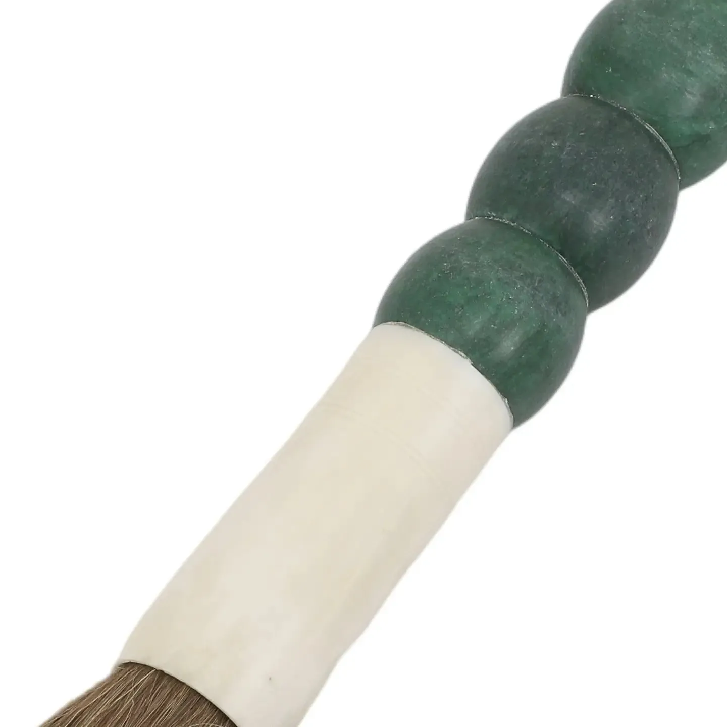 Green Jade Ring Jade Calligraphy Brush