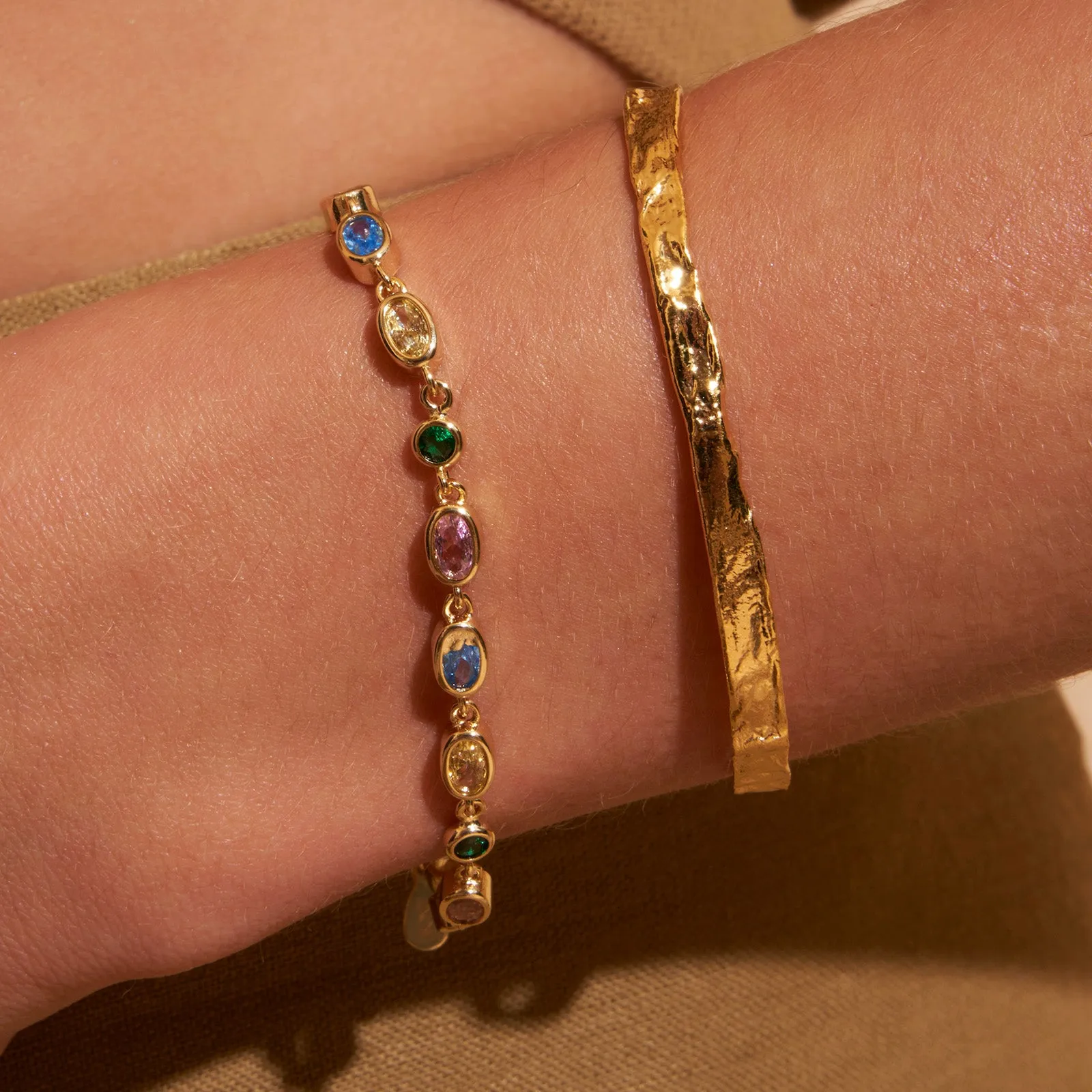 Isadora Gold Bracelet - Multi