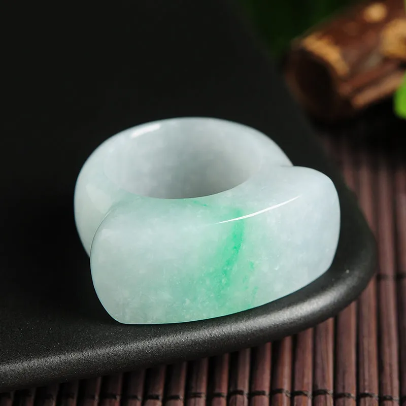 Natural Jade Ring Jadeite Ring RG82