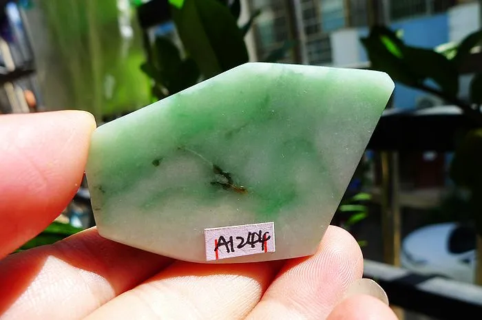 Natural Jade Rough Jadeite Raw (36g,5.7X3.3X0.8cm)