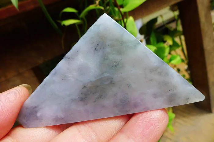 Natural Jade Rough Jadeite Raw (40g,6.7X5.8X0.5cm)