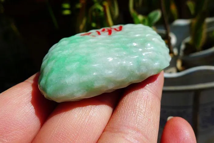 Natural Jade Rough Jadeite Raw (46g,5.4X3.3X1.2cm)