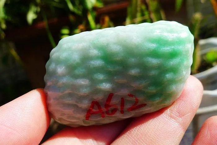 Natural Jade Rough Jadeite Raw (46g,5.4X3.3X1.2cm)